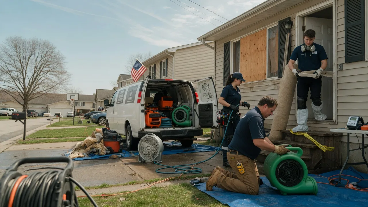 Water Damage Restoration in Heilwood, PA near me